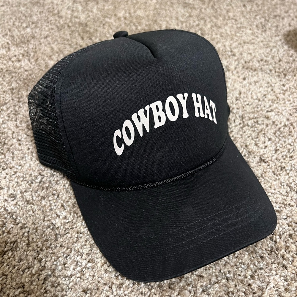 Cowboy Hat Trucker Hat
